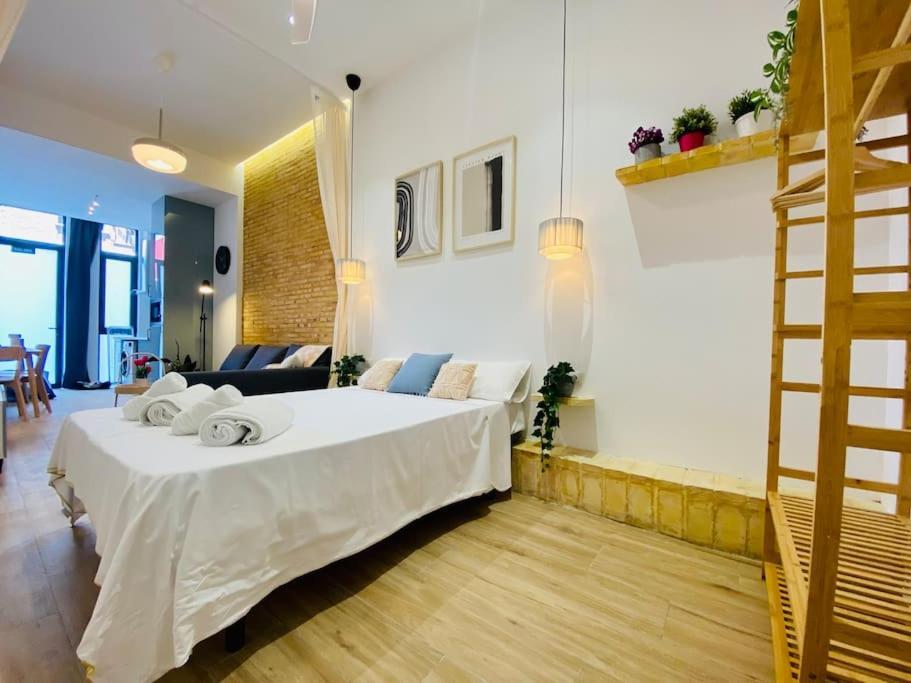 Relaxing Beachside Cabanyal Loft Valencie Exteriér fotografie